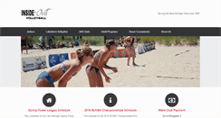 Desktop Screenshot of insideoutvolleyball.org